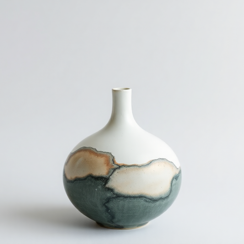 Ceramic patterned vase